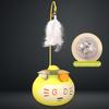 Качающаяся игрушка для кошек Интерактивная удочка для кошек с перьями, колокольчиками, шариком с кошачьей мятой, шариком-лабиринтом для кошек Снятие тревожности Самостоятельное развлечение