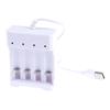Universal Usb 4 Slots Output Battery Charger Battery Quick Charge Adapter