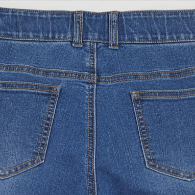 Bang Bang Women S Lycra Straight Fit Denim Indigo