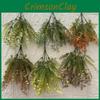 Artificial Plastic Flexible Hemiboea Bicornuta Plants Table Decoration
