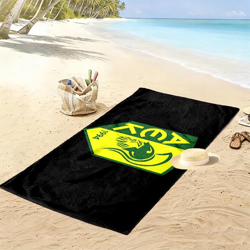 AEK Larnaca Print Beach Towel, Large Soft Quick Dry Towel for Beach Camping Swimming