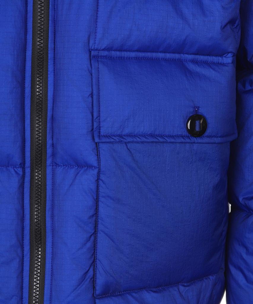 Milacode Versatile Down Jacket (Duck Down Semi Over Fit) (Blue)