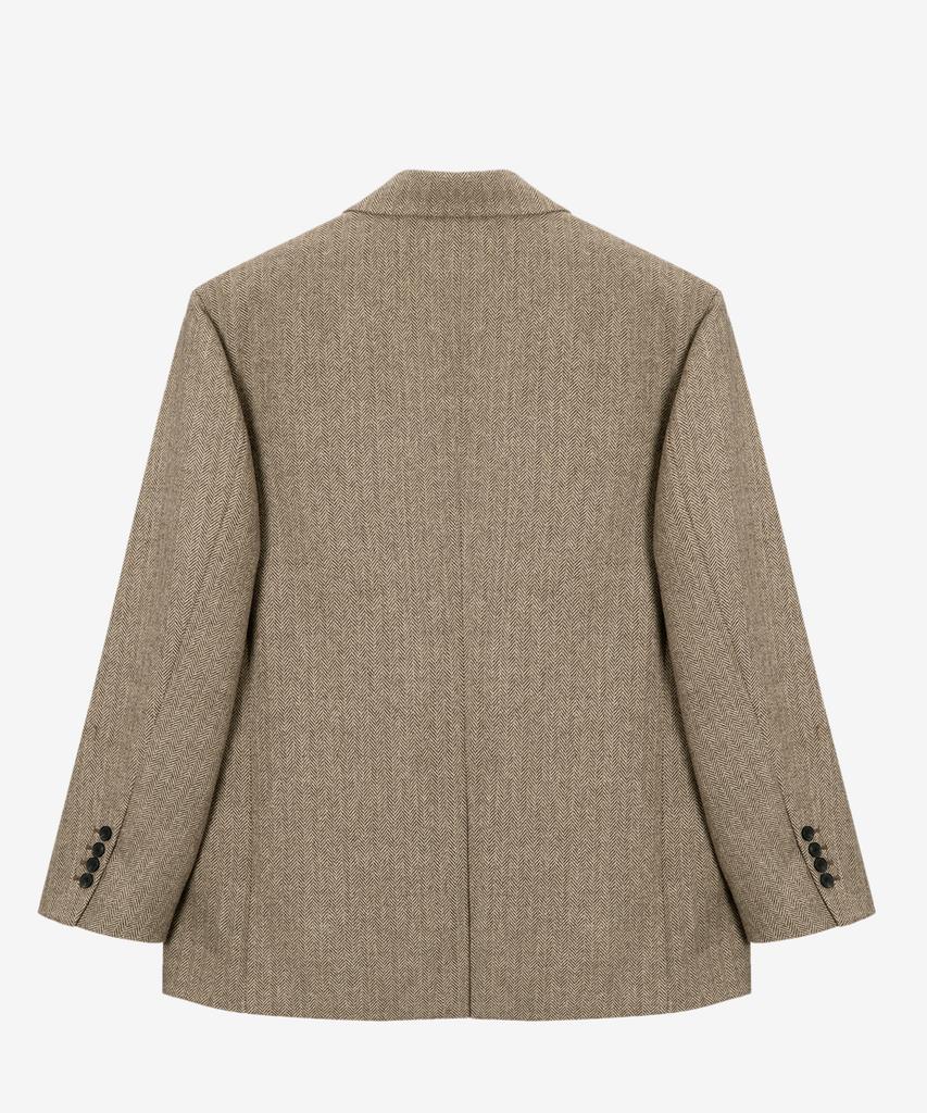 Mindbridge [Couture] Свободный пиджак в елочку