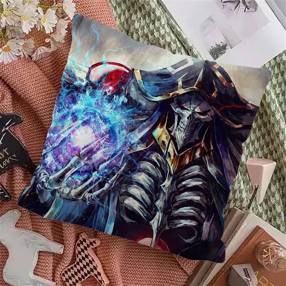 Классическая Популярная Японская Анимация O-OVERL-LORD Персонализированные Изображение Текст Домашний Декоративный Подушки Бытовые Подарки 45x45см