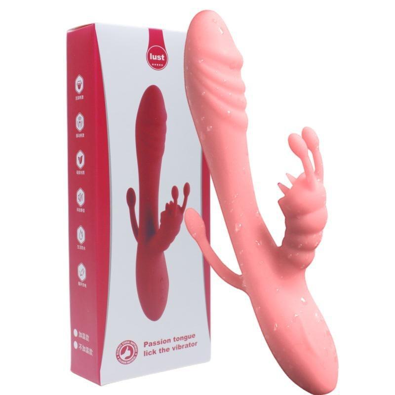 Вибратор для точки G Eros Heating и массажер для лизания Love Bean