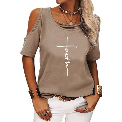 Женская повседневная футболка с принтом, летняя мода, топ с круглым воротником и коротким рукавом, пуловер, свободные блузки, женская футболка