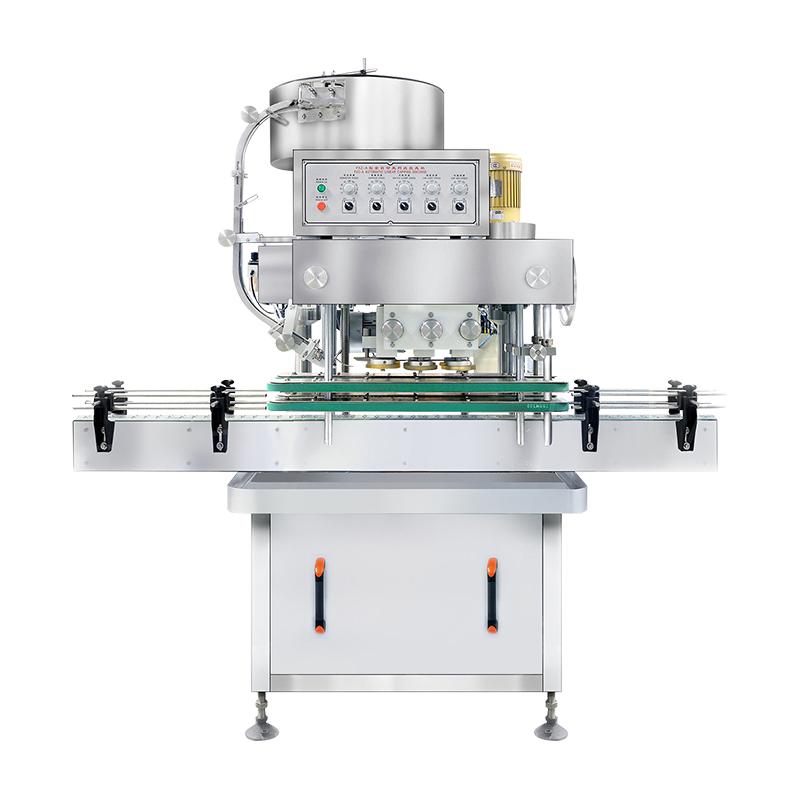 ZONESUN ZS-FXZ101 High-Speed Automatic Screw Cap Capping Machine for Cosmetic Food Pharmaceutical Bottle Sealing Production