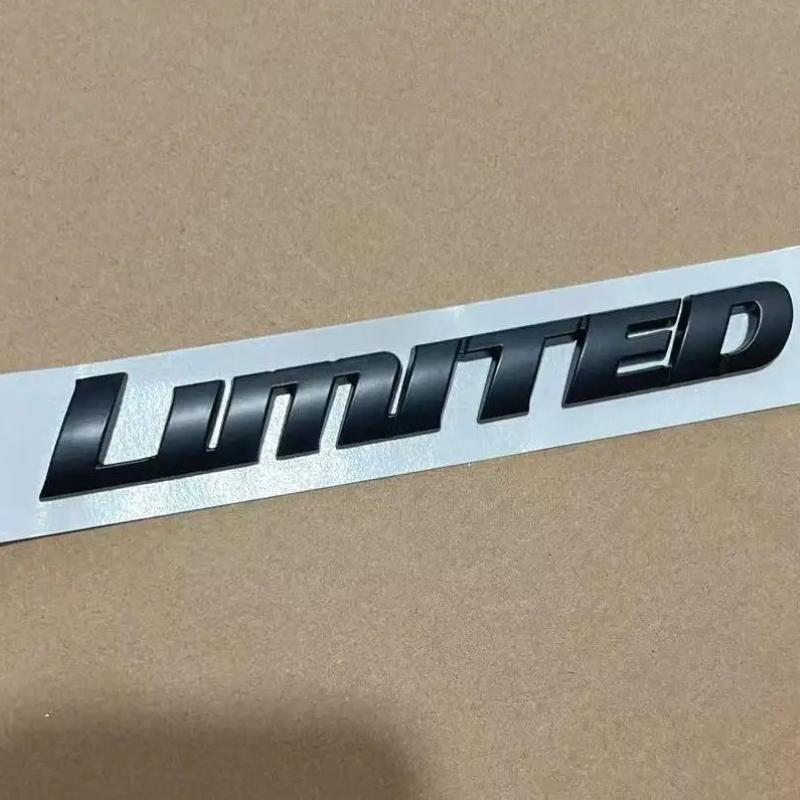 1X Универсальный Автомобильный Значок LIMITED EDITION Наклейка на Кузов Автомобиля 3D Наклейка на Багажник Автомобиля ABS Автомобильные Аксессуары для Внешнего Вида