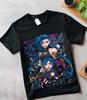 Jinx Arcane T-Shirt Japanese Anime Cartoon Jinx Arcane Graphic Shirt All Size