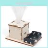 Разноцветный оптоволоконный светильник DIY деревянная развивающая STEM-игрушка для детей