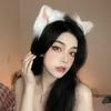 Cute Cat Fox Fur Ear Hair Hoops Night Hairband Headbands Hair Cat Ear Hair Band