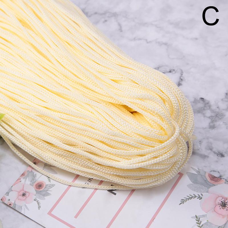 3 мм нейлоновый шнур вязаный крючком полая линия макраме DIY браслет ручной работы плетеный ремесла/обувь