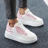 Fashion Fashion Women Vulcanize Platform Casual Sneakers Feamle Flats Leather Breathable Running Walking Shoes Chunky Sports Tennis Shoe