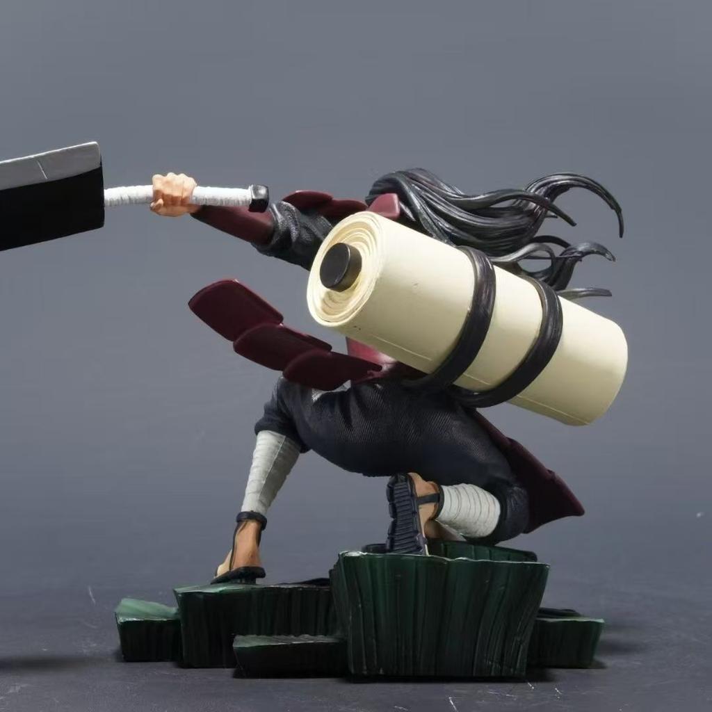 Наруто Тысяча Рук Бог Ниндзя Приседание Божественный Меч Фестиваль Подарок HEX ПВХ фигурки аниме установка позиции игрушки Развлекательная Игра Безопасная