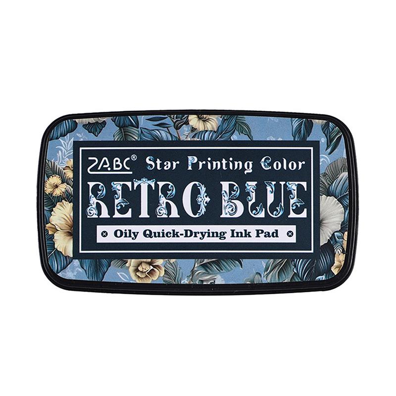 Красочная многоцветная штемпельная подушечка для штампов для планировщика, для скрапбукинга, студенческие принадлежности, самонаборная штемпельная подушечка, школьные аксессуары, канцелярские товары