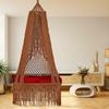Macrame Swing/Swing for Balcony/Swing for Adults/Swing Chair for Adults for Home/Hammock Swing/Hanging Swing/Jhula for Adults