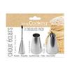 Scrapcooking Pack de 3 douilles choux éclairs Inox - 3700392418311