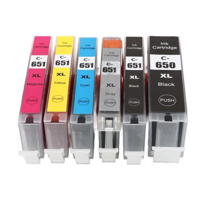 Печатающая головка / Картридж для принтера, Запасная часть для PIXMA MG5460 MG5560 MG5660 MG6360 MG6460 MG6660, 6-цветный BK BK C M Y GY