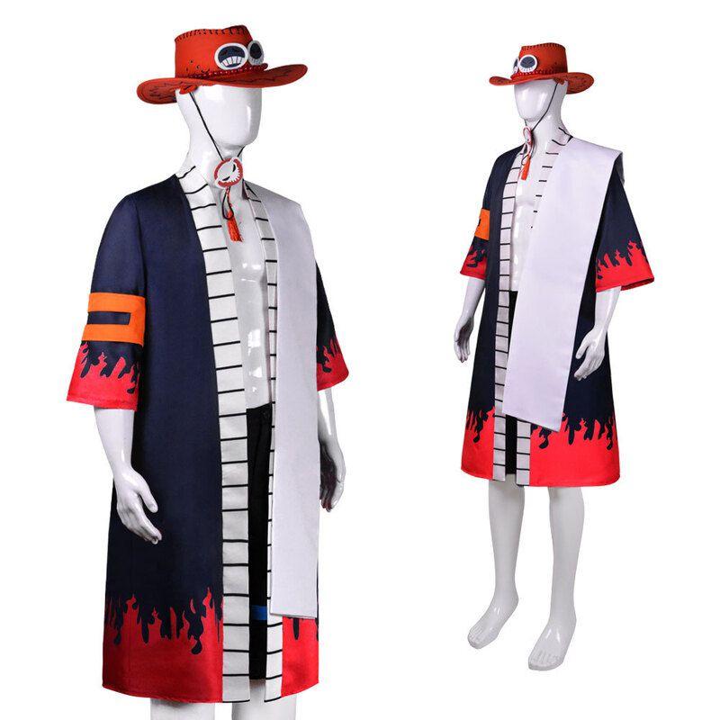 Premium Quality Portgas·d· Ace Cosplay Costume For Adults Same With The Anime