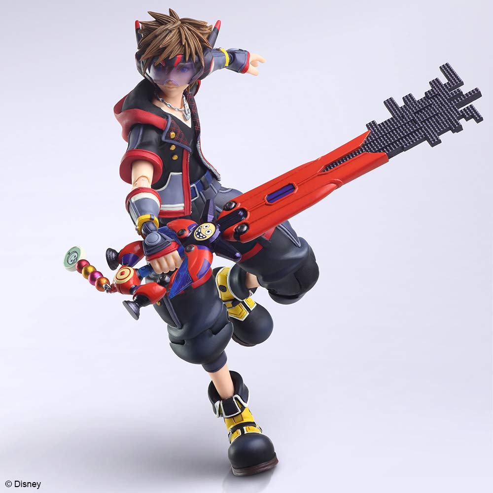KINGDOM HEARTS III BRING ARTS Сора Версия 2 ПВХ Раскрашенная Фигурка Действия