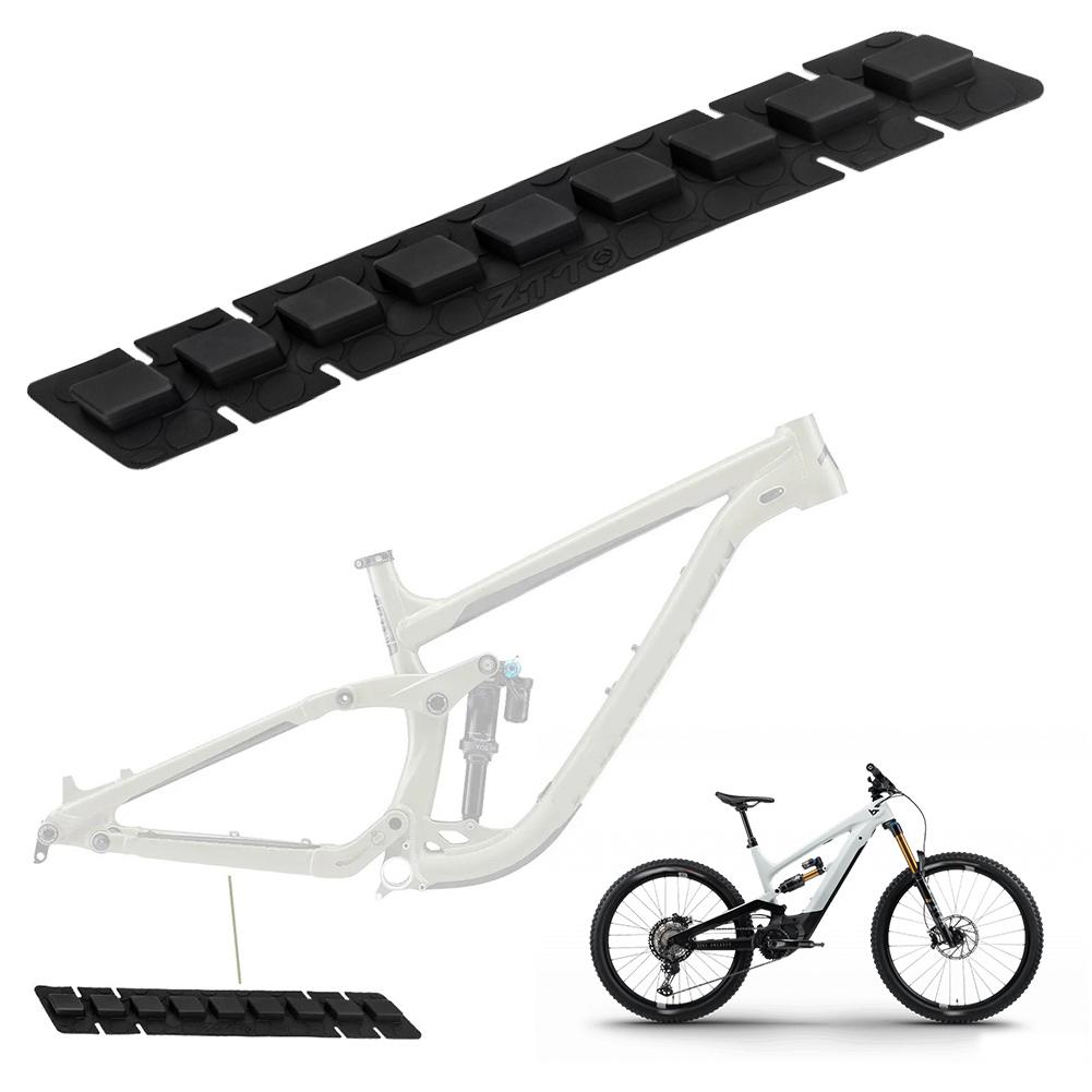 2PC/1PC Silicone Bicycle Chainstay Protector Pad Chain Protection Sticker Anti Scratch Protector for Mountain Bike MTB Road Bike