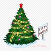 Christmas Tree Tapped Out Iron On Heat Transfer Printing Vinyl Patches Sticker for Clothes DIY Appliques Washable Patches