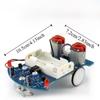 Умный Патруль D2-5 Интеллектуальный Следящий Автомобиль DIY Набор Робот Следующий по Линии Научная Выставка
