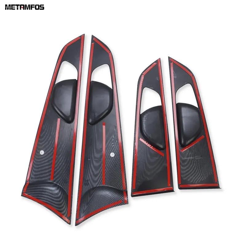For Kia Forte Cerato -2024 K3 - Carbon Fiber Interior Door Handle Bowl Cover Trim Sticker Accessories Car Styling