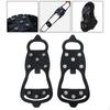 1 Pair 8 Spikes Crampons Grips Non Slip Traction Shoe Covers Ice Grippers Cleats for