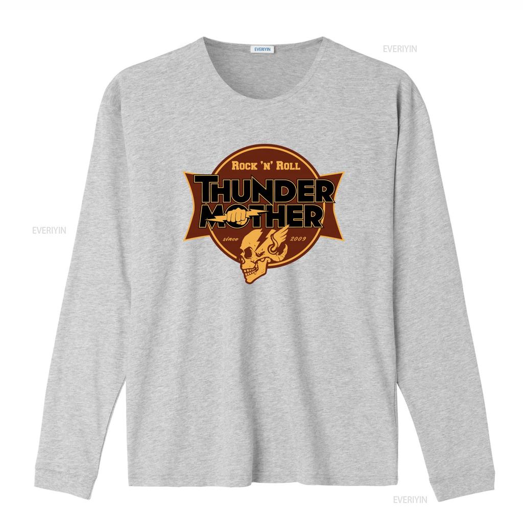 Thundermother Группа Рок н Ролл Футболка Черная Все Размеры S 5XL с Смелым Дизайном Череп Молния винтажная Стиранная Удобная