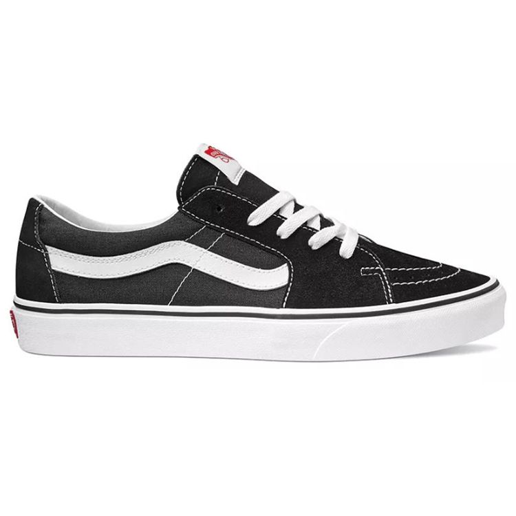 Vans Черные белые кроссовки унисекс Sk8-Low True-White VN0A4UUK6BT
