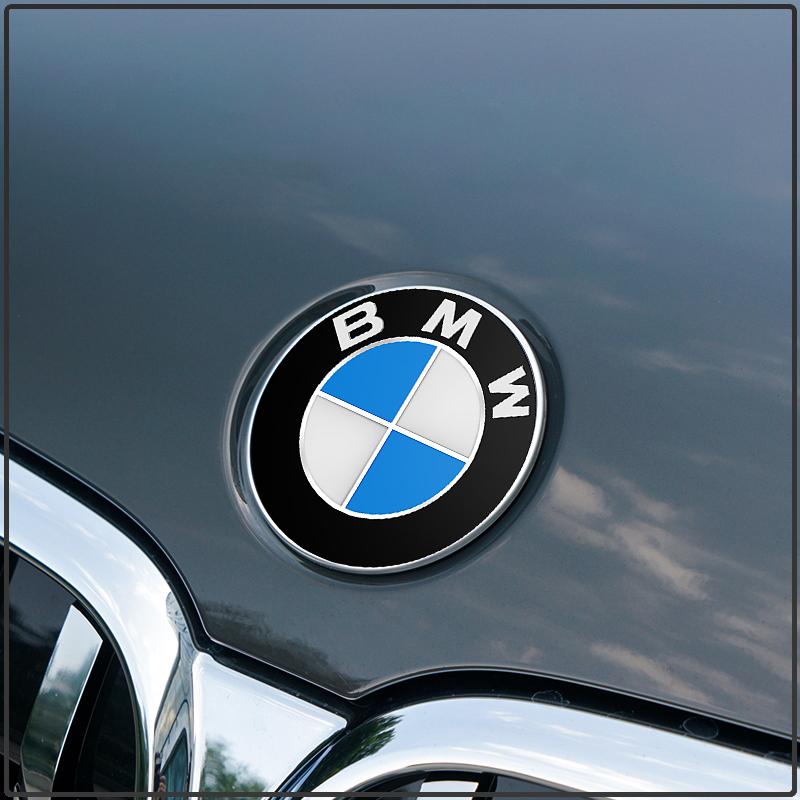 74/82 мм Логотип BMW Значок на капот багажник автомобиля Аксессуары для экстерьера Авто Для E60 F30 F10 G20 G32 X1 X3 X5 X6