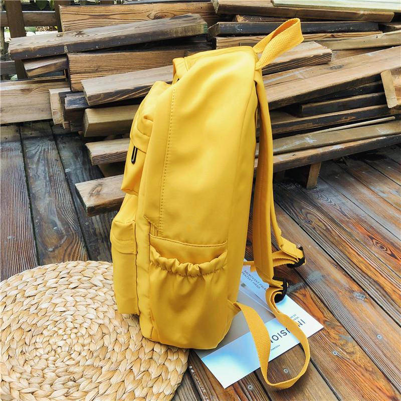 New Nylon Backpack For Waterproof Women Multi Pocket Travel Backpacks Female School Bag For Teenage