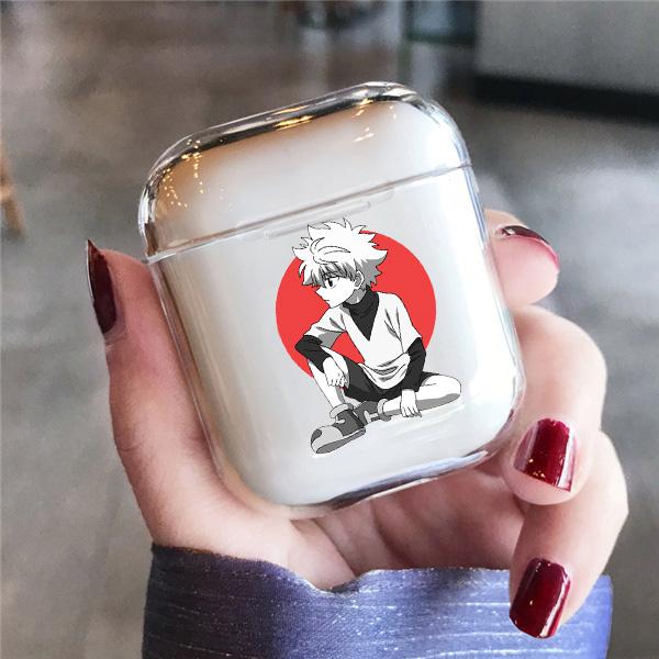 Мягкий защитный чехол HXH Hunter X Hunter, прозрачная коробка для Apple Airpods 1 2 3 Pro Killua Hisoka, чехол для AirPods в стиле аниме
