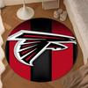 Atlanta-Falcons Rise Up Round mat, Anti-slip Circle Carpet Chair rug For livingroom,Bedroom, doormat home decor Gift Christmas Gifts