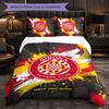 Girona FC Themed Bedding 3Pcs Duvet Cover Set Decorative Bed Linen For Teen Room Home Decoration