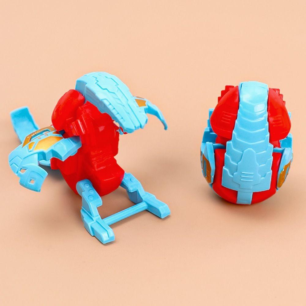 Dinosaur Model Dinosaur Eggs Transforming Toy Plastic Movable Joint Dino Toy  Kids