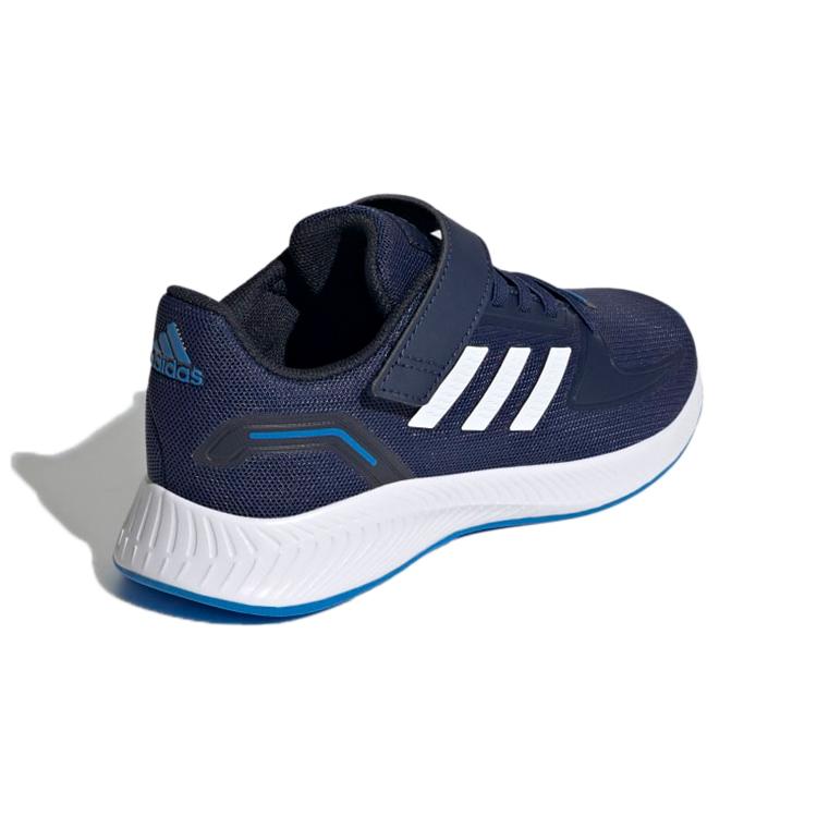 adidas Runfalcon 2.0 K Устойчивые к истиранию Нескользящие Низкие Детские Беговые Кроссовки Темно-синие Детские GV7750