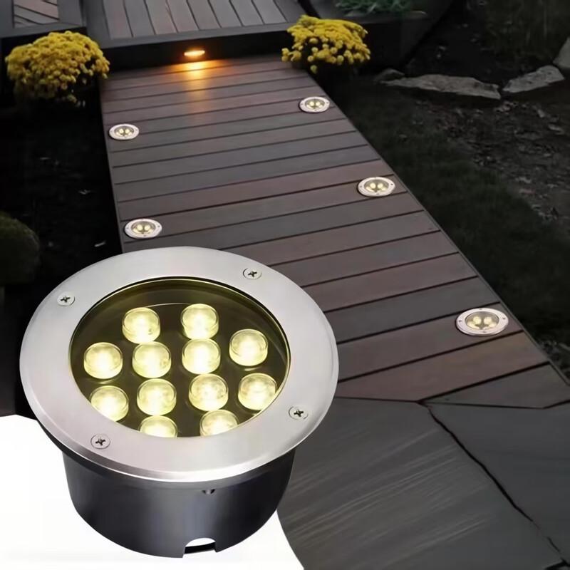 Nu Feng 9W Белый уличный светодиодный подземный светильник