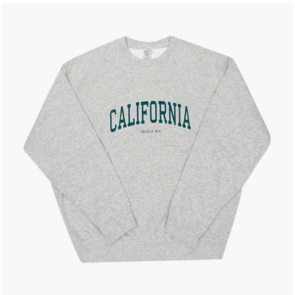 Sporty   Rich Unisex Sweatshirt Heather Gray St071622501gy03