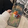 Cartoon Fox Cover For Xiaomi Redmi Note 14 Pro 12 11 9 10 13 Pro 11S 12S Case For Redmi 14C 10C 12C 13C