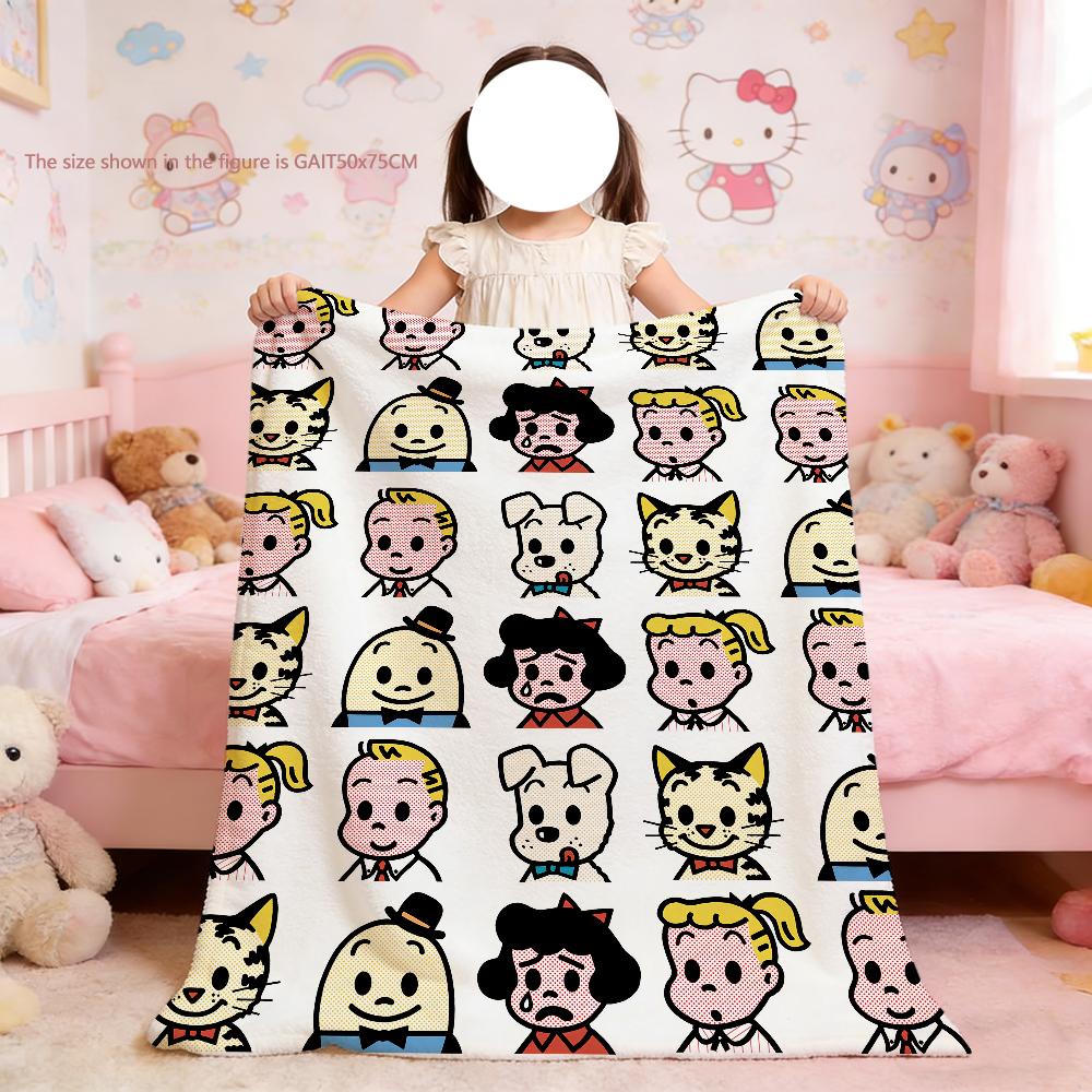 Osamu Blanket For Soft Throw Art Blanket for Picnic Bed Goods Sofa Home Bedroom Cozy Warm Cute Comfortable
