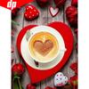 5D DIY Diamond Painting Full Round Coffee Diamond Mosaic Embroidery Sale Pictures