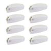 Plastic RV Door Catch White Compartment Lock Clips Baggage Door Clip  Camper Trailer