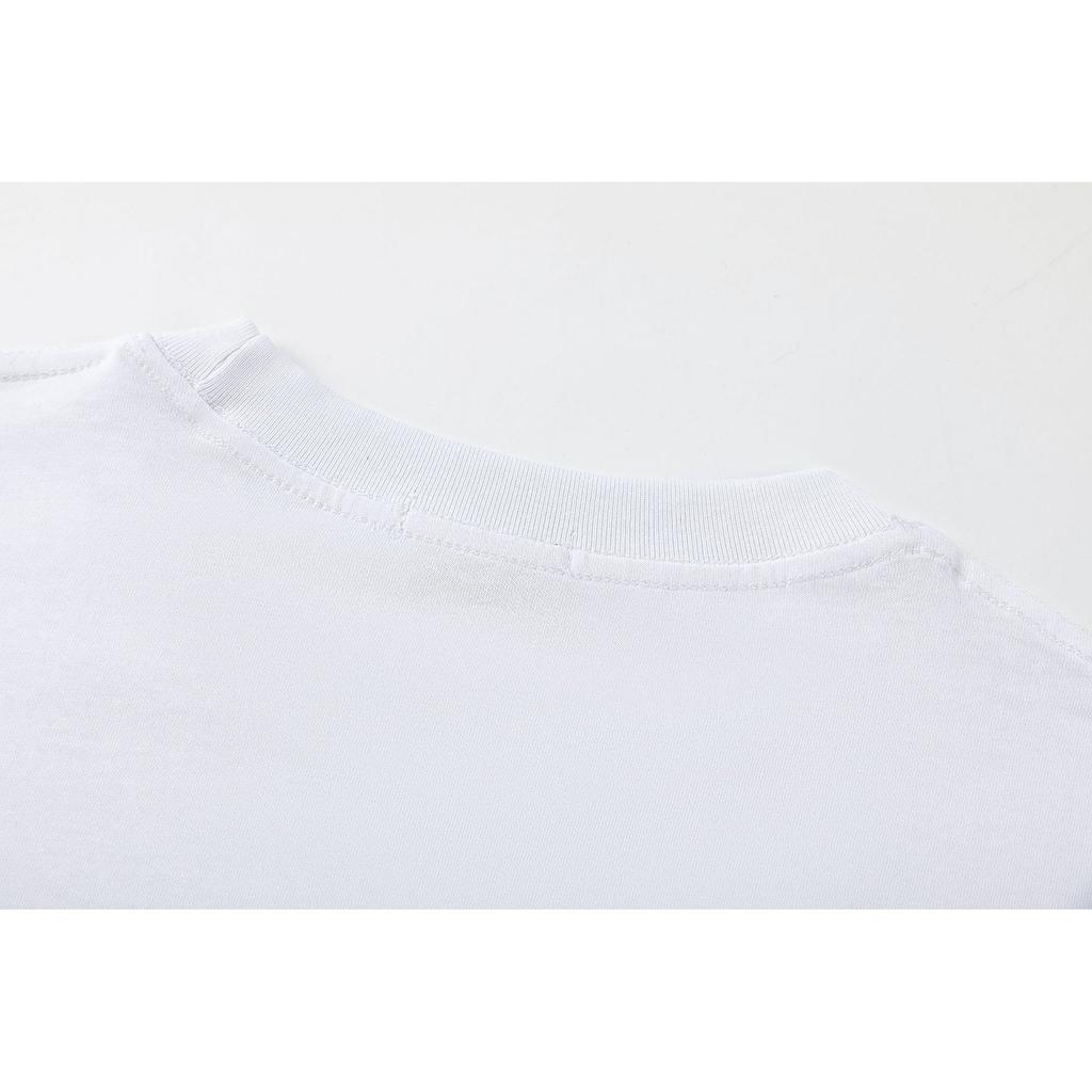 Off-White 2026 Spring/Summer New Large Letter Printed Pattern Round Neck Hooded Short Sleeved Men's and Women's T-shirts