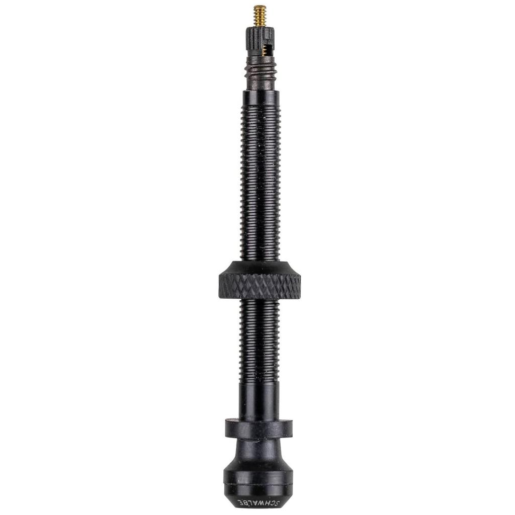 SCHWALBE SCHWALBE Tubeless Valve 3471 For Bicycles Black Valve Length 60mm [Genuine Product]