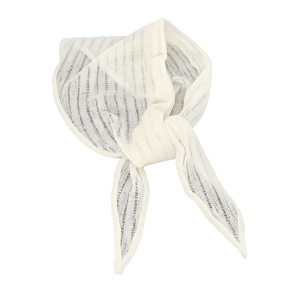 Pure Color Triangle Scarf Hollowed-out Head Wrap Fashion Neck Scarf  Photo Props