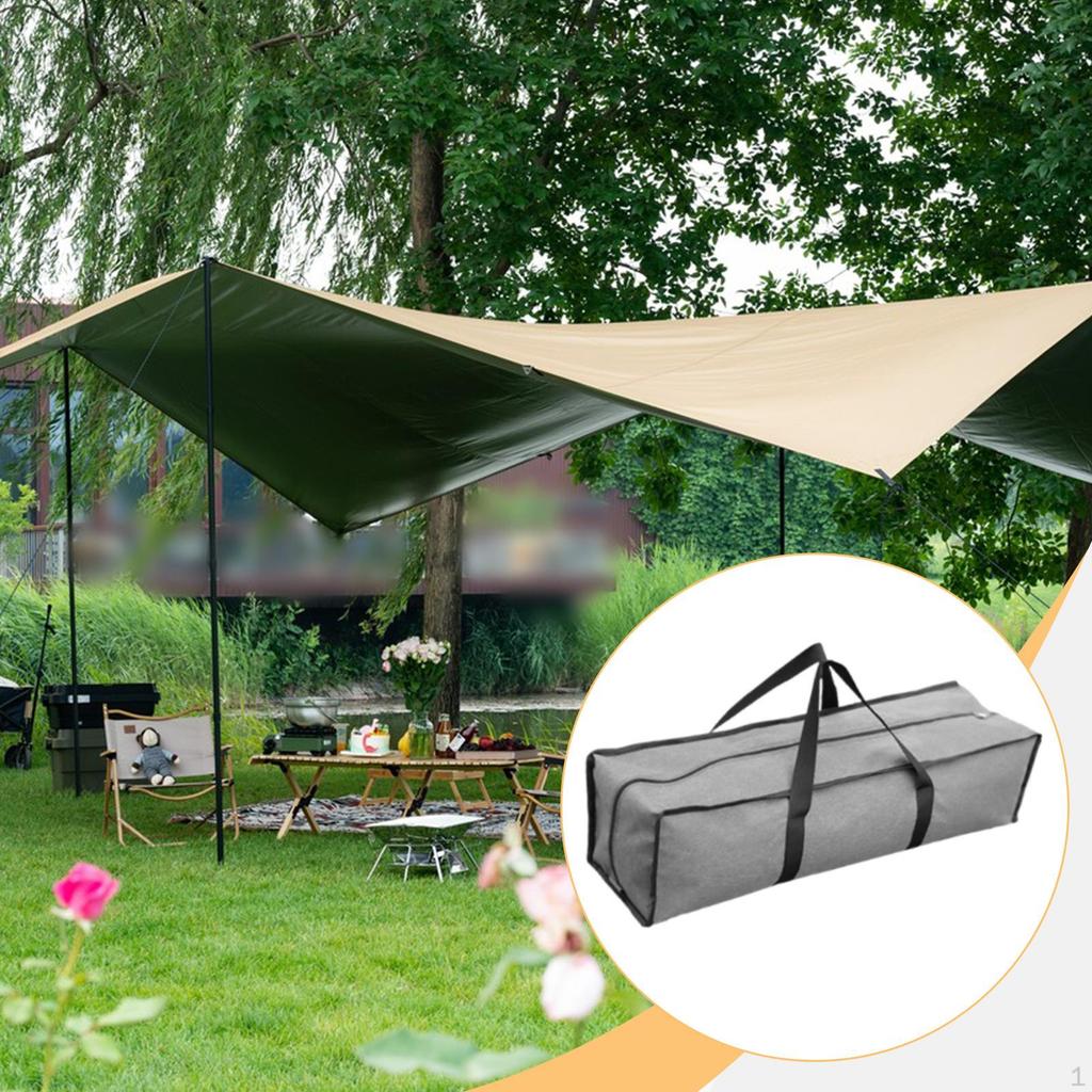 Сумка для хранения походного снаряжения, прочная дорожная водонепроницаемая сумка-дафл с молнией для коврика