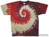Футболка с tie-dye принтом Sundog Desert Clay, размер S