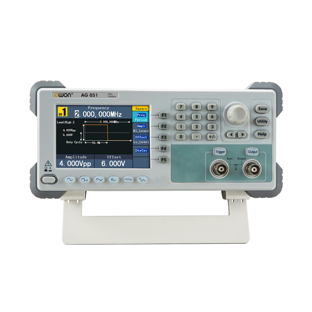 AG Series Arbitrary Waveform Function Generator 5MHz 1-Channel (AG051 125MS/s)